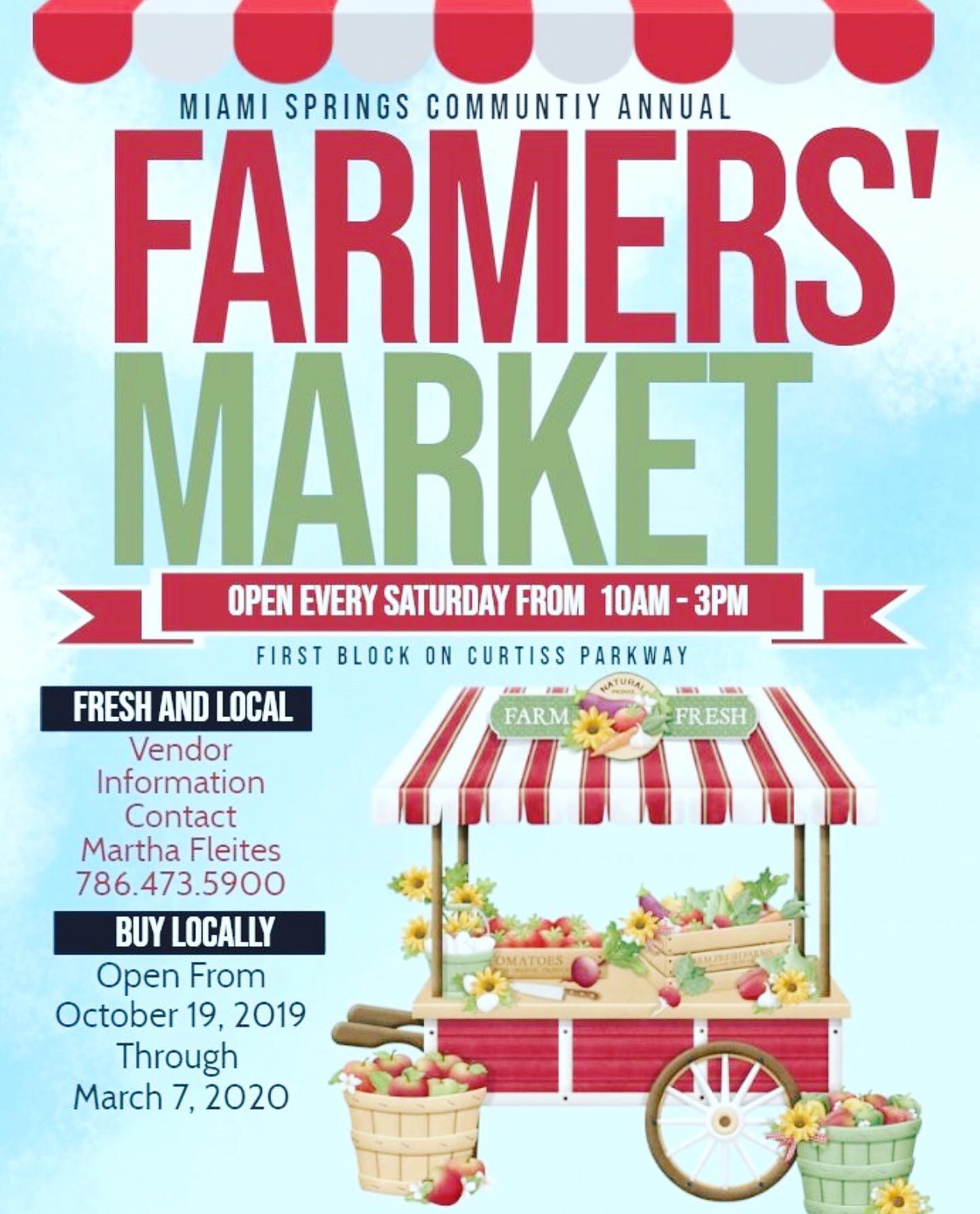 Farmer’s Market Opening Day