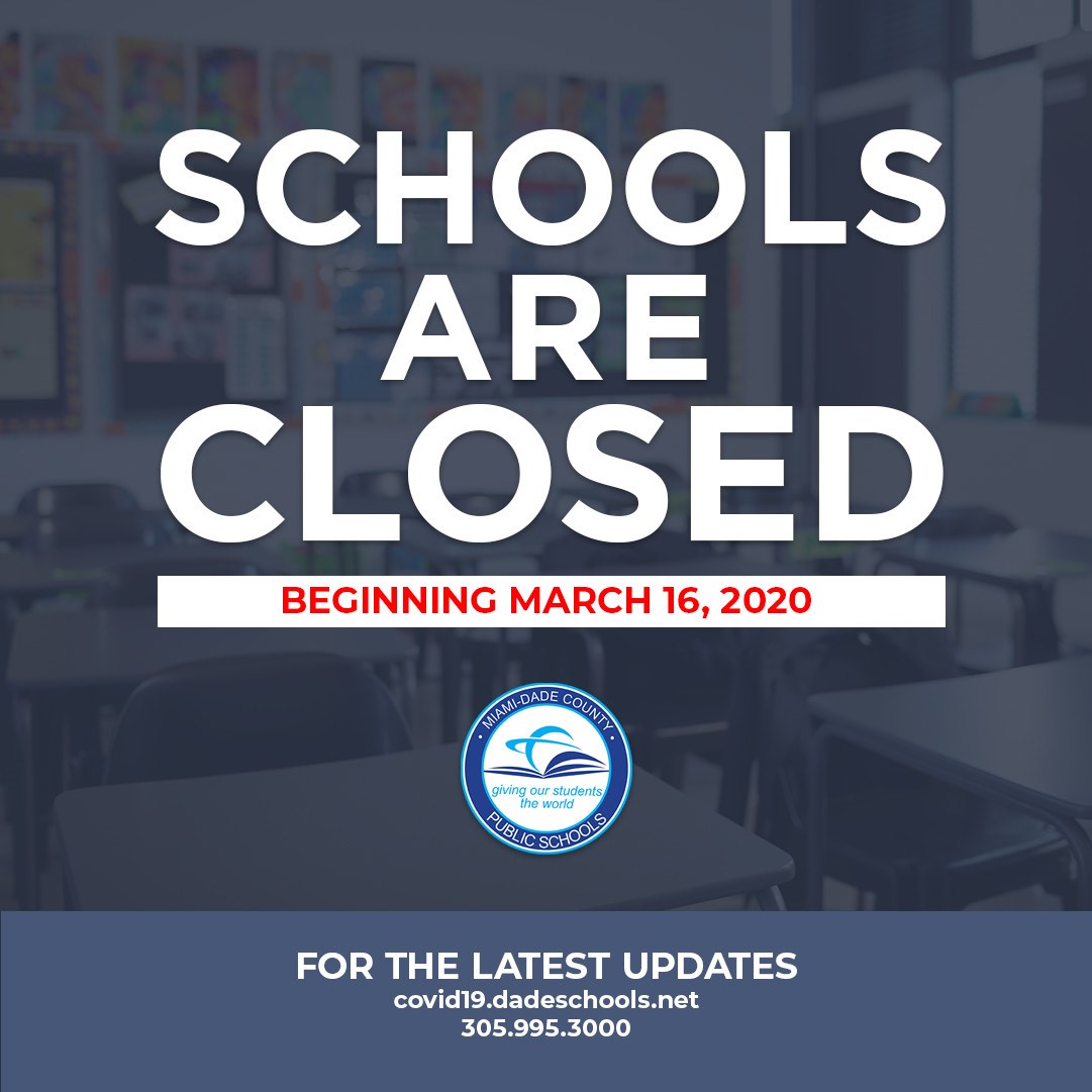 MiamiDade County Schools Closed Miami Springs