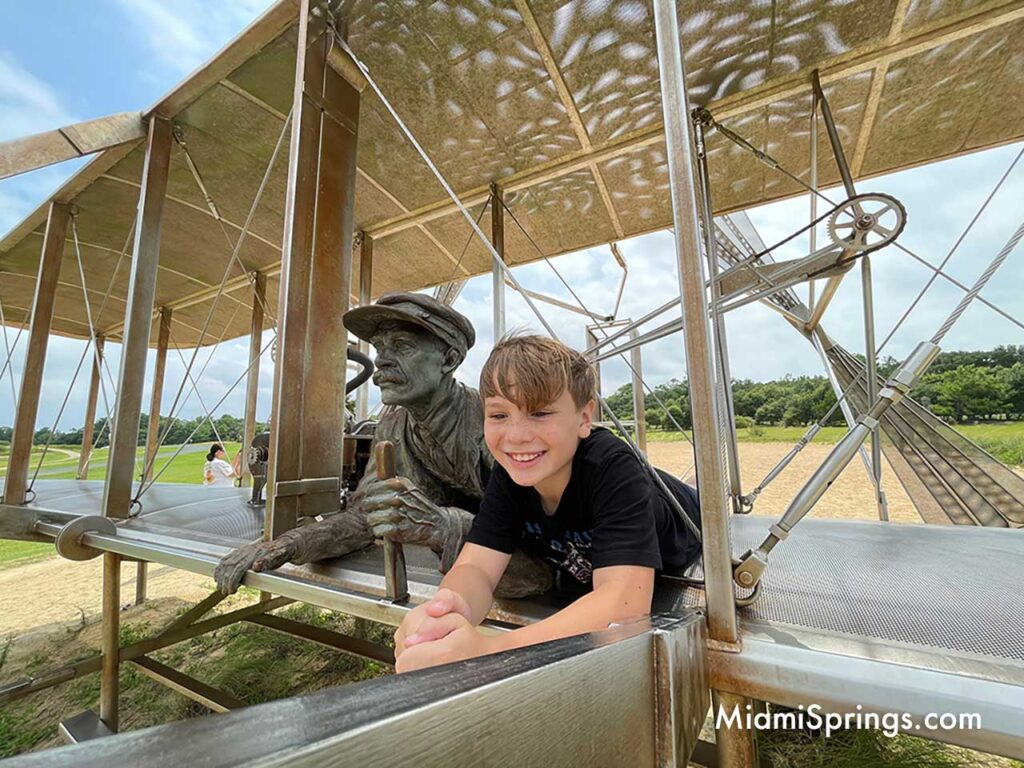 The Wright brothers inspiring a new generation.