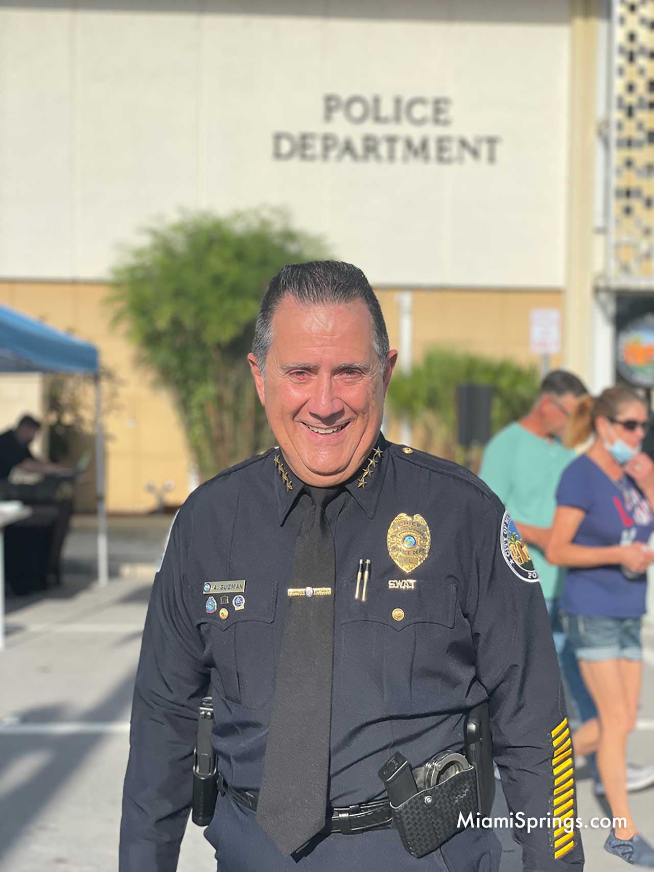 Miami Springs Police Chief Armando Guzman