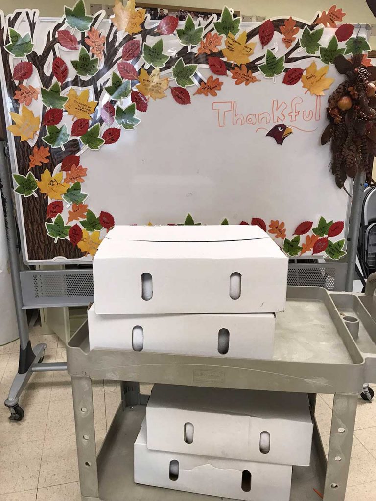 MSSH Creates 30 Thanksgiving Boxes for Needy Families - Photo Courtesy MSSH Social Media