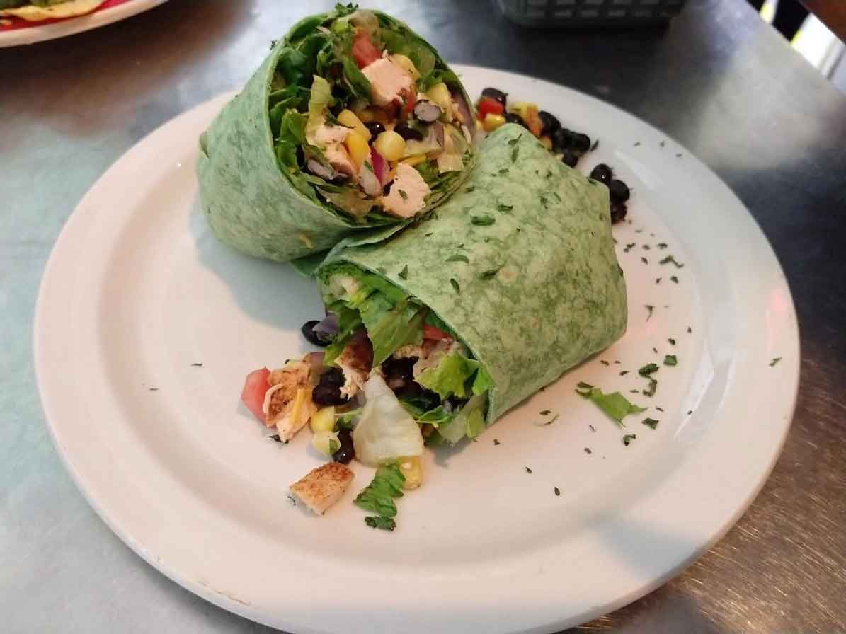 Harvest Moon Bistro Santa Fe Wrap (Photo Credit @HarvestMoonCafe305)