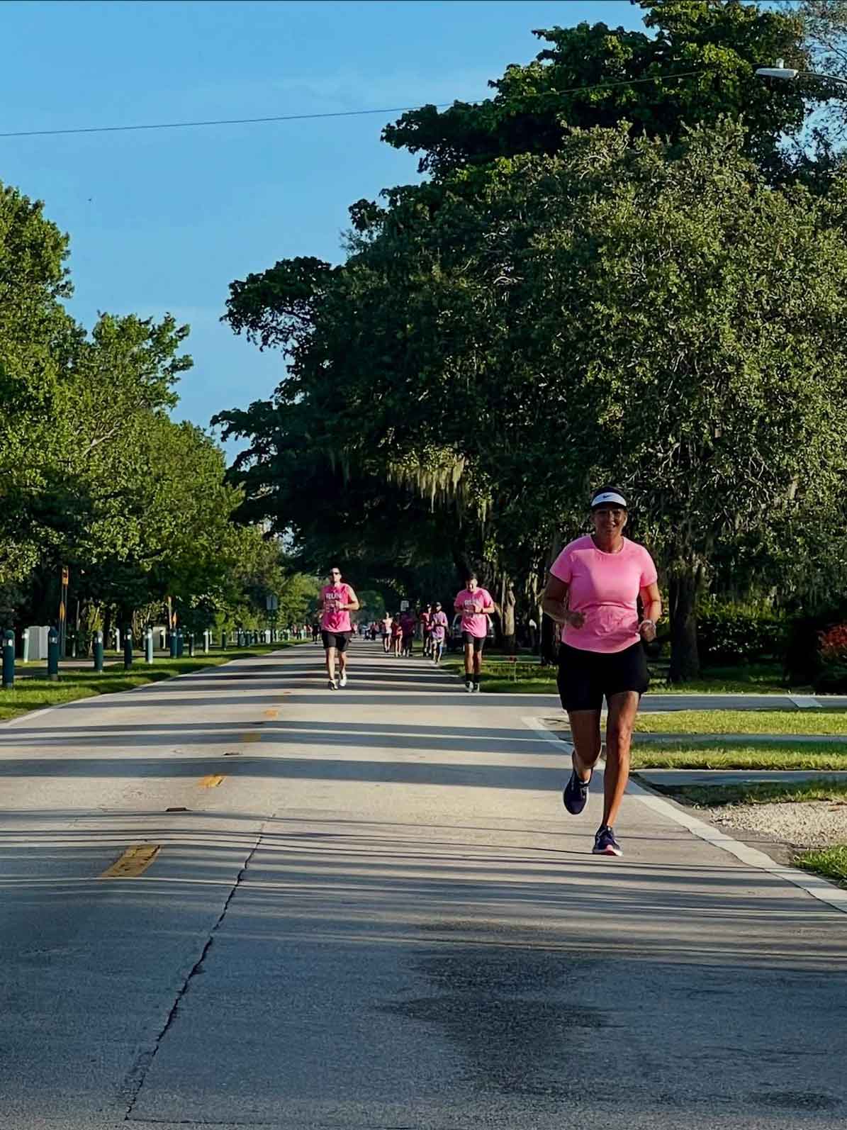 Miami Springs Run with a Cop Event (photo credit: @MiamiSpringsPD)