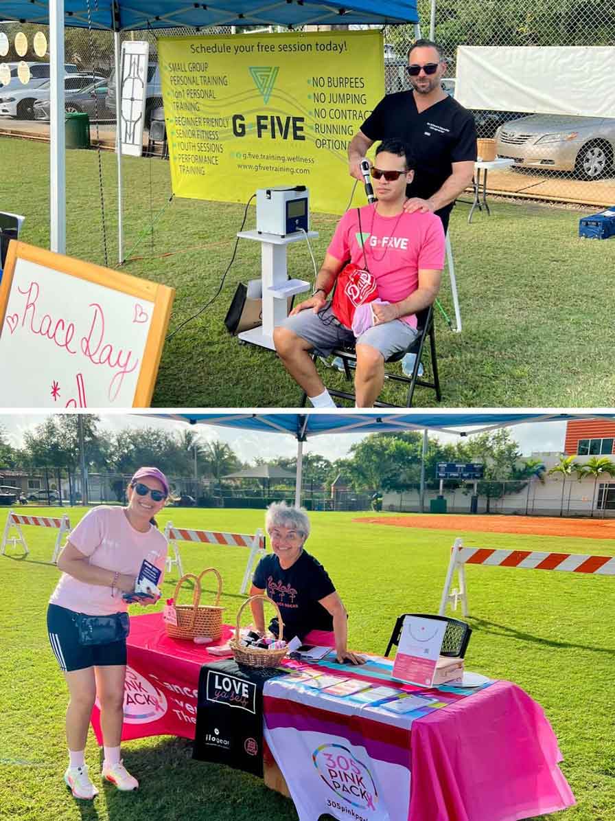 Run with a Cop Event (photo credit: @MiamiSpringsPD)