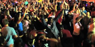 Hundreds in Springs Harlem Shake