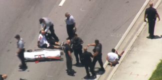 Suspect Shot in VG after Springs chase