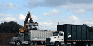 Hurricane Debris Collection Update FEMA TRUCKS