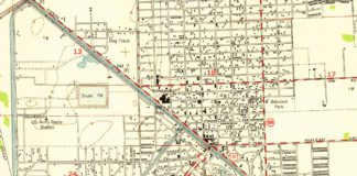 Historical 1950s Miami Springs Map