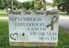 September is Childhood Cancer Awareness Month
