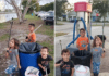 Community Clean Up:  Father Shows Kids How to Clean Up Neighborhood