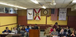 Legal Eagles – Miami Springs Middle School Mock Trial Team is Ready for Action