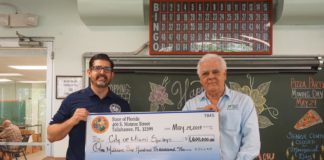 City Receives $1.6mm Check for Senior Center Manny Diaz Jr presents $1.6mm Check