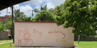 Homes Vandalized with Graffiti