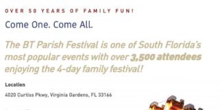 Blessed Trinity Needs Your Help for Festival