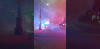 Car Fire on Westward Drive