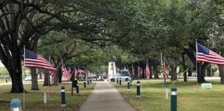 Easter Sunday American Flag Celebration