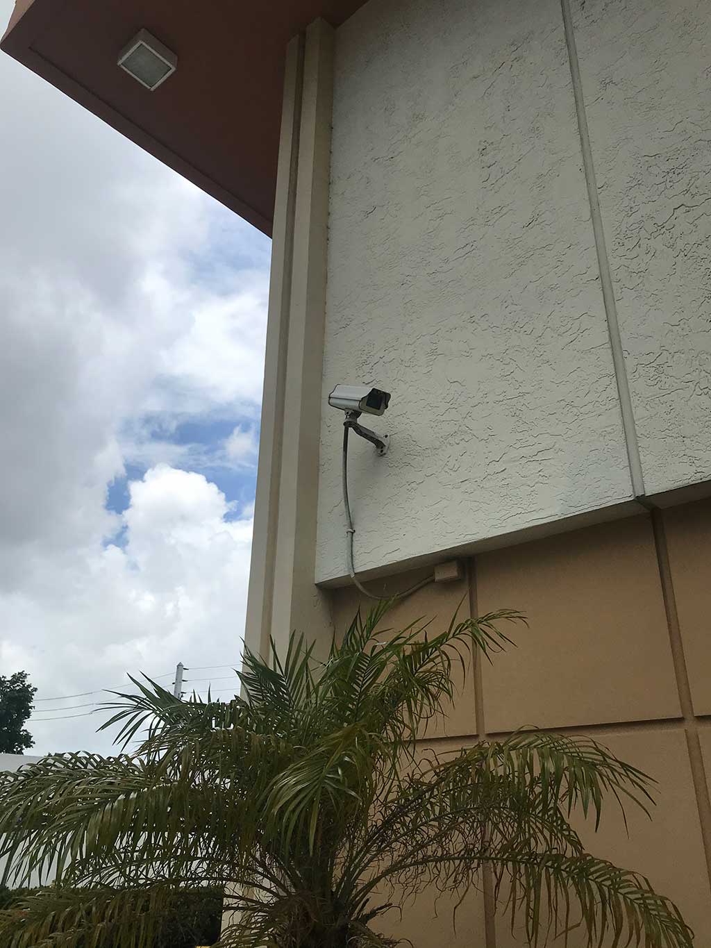 Camera at Miami Springs Police Station
