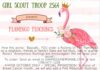 Girl Scout Flamingo Flockings