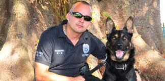 Miami Springs Police Say Goodbye to K-9 Loki
