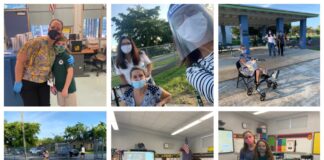 Students and Teachers Return to Miami Springs Schools Springview Elementary 1st Week Back in School 2020 COVID-19