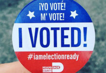 I voted in Miami-Dade County