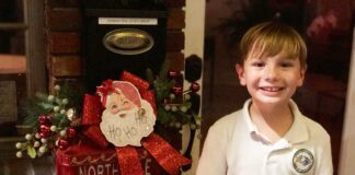 Santa’s Mailbox Arrives in Miami Springs Sebastian Suarez Santa's Mailbox