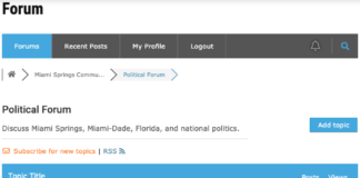 Miami Springs Forum Upgraded