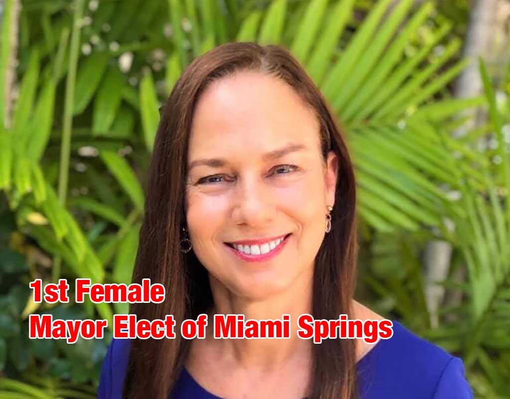 1ast Female Mayor Elect of Miami Springs