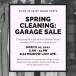 Pilot Club of Miami Garage Sale