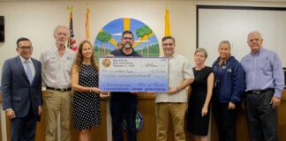 Senator Manny Diaz Jr. Presents $2.7 Million Check to City of Miami Springs
