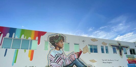 Mural at UTD Headquarters on 36th Street violates Miami Springs Code