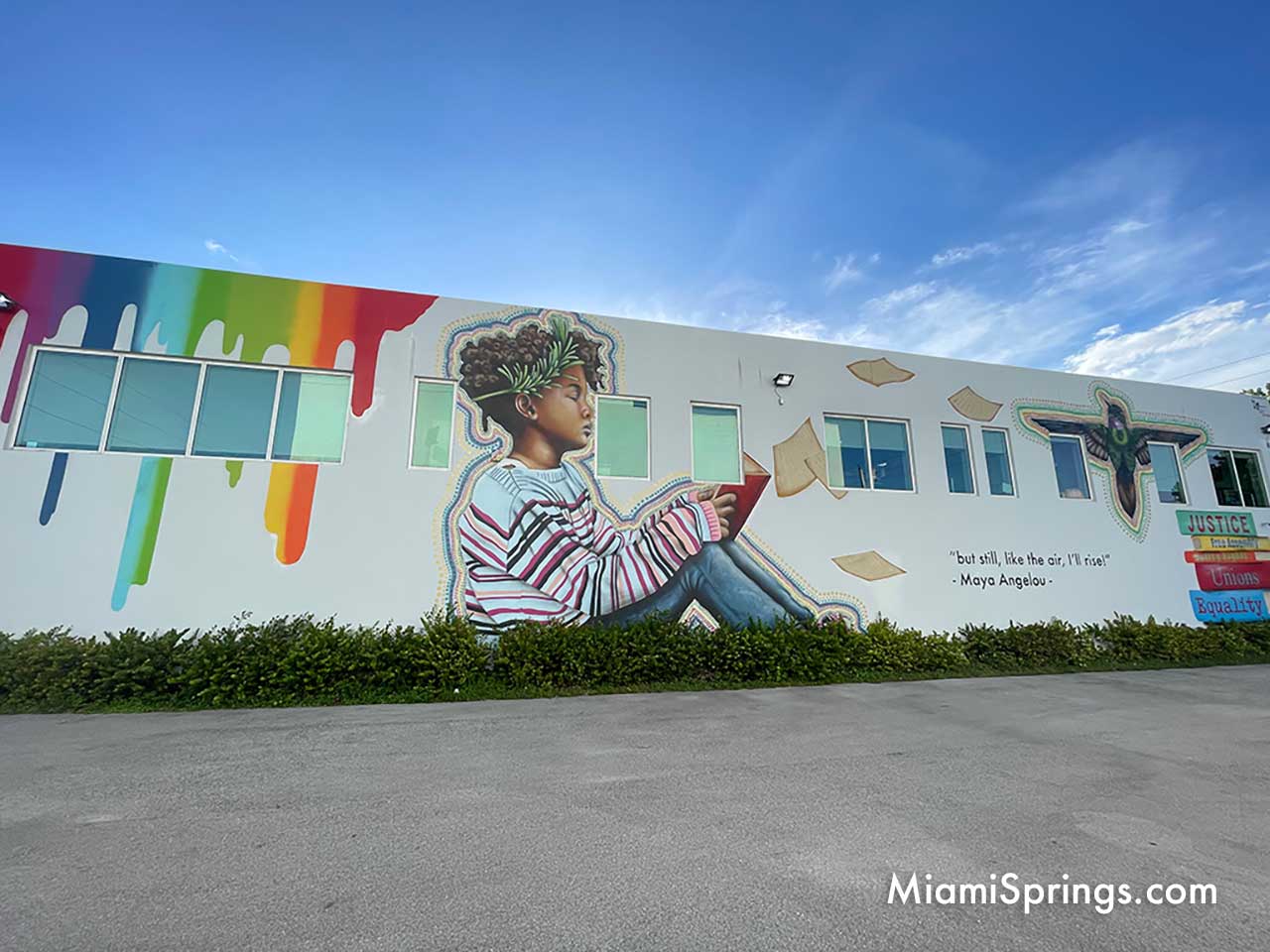 Mural at UTD Headquarters on 36th Street violates Miami Springs Code
