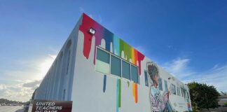 City Council Buckles to UTD Mural at UTD Headquarters on 36th Street violates Miami Springs Code