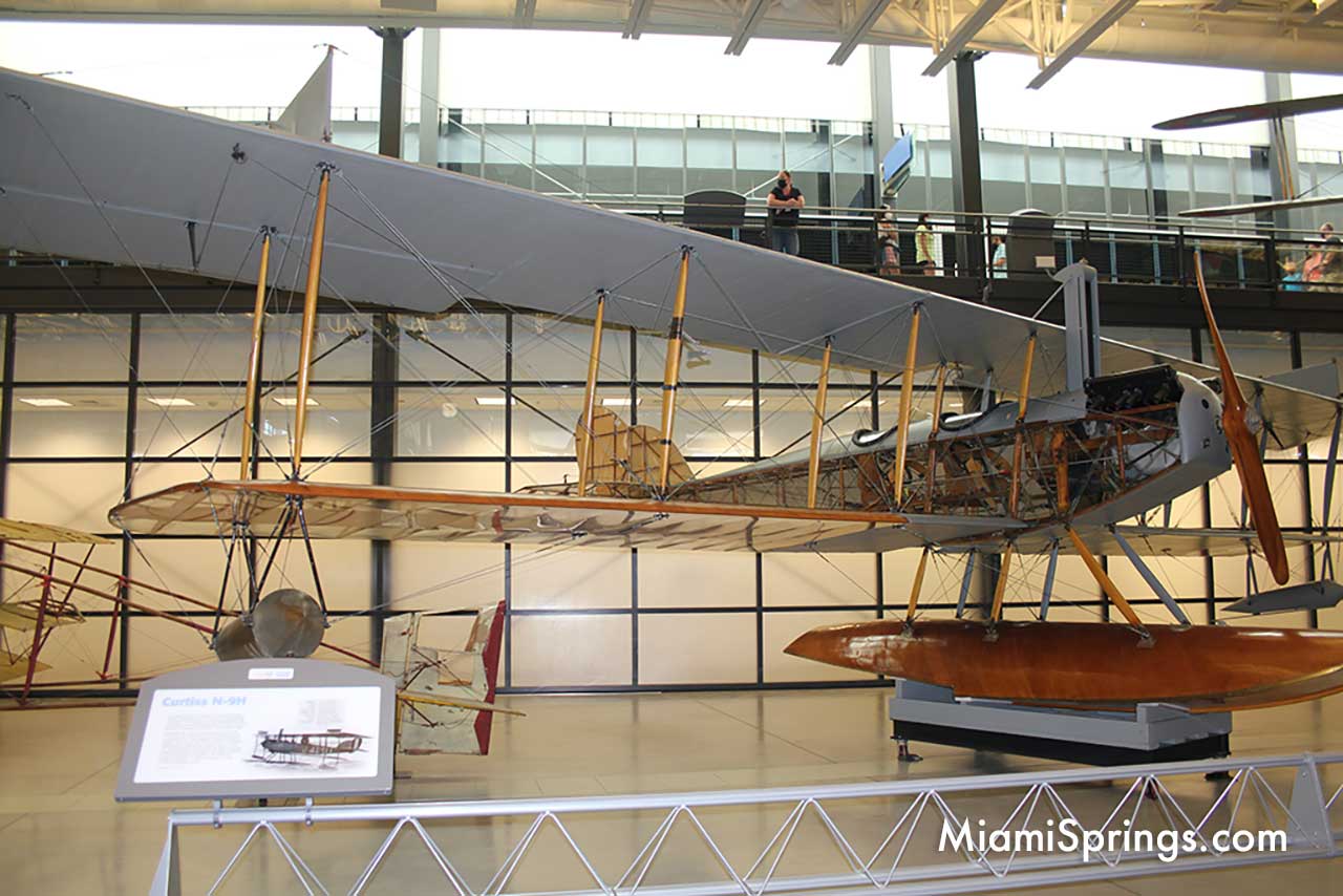 Curtiss N-9H Jenny at the Smithsonian Air and Space Museum