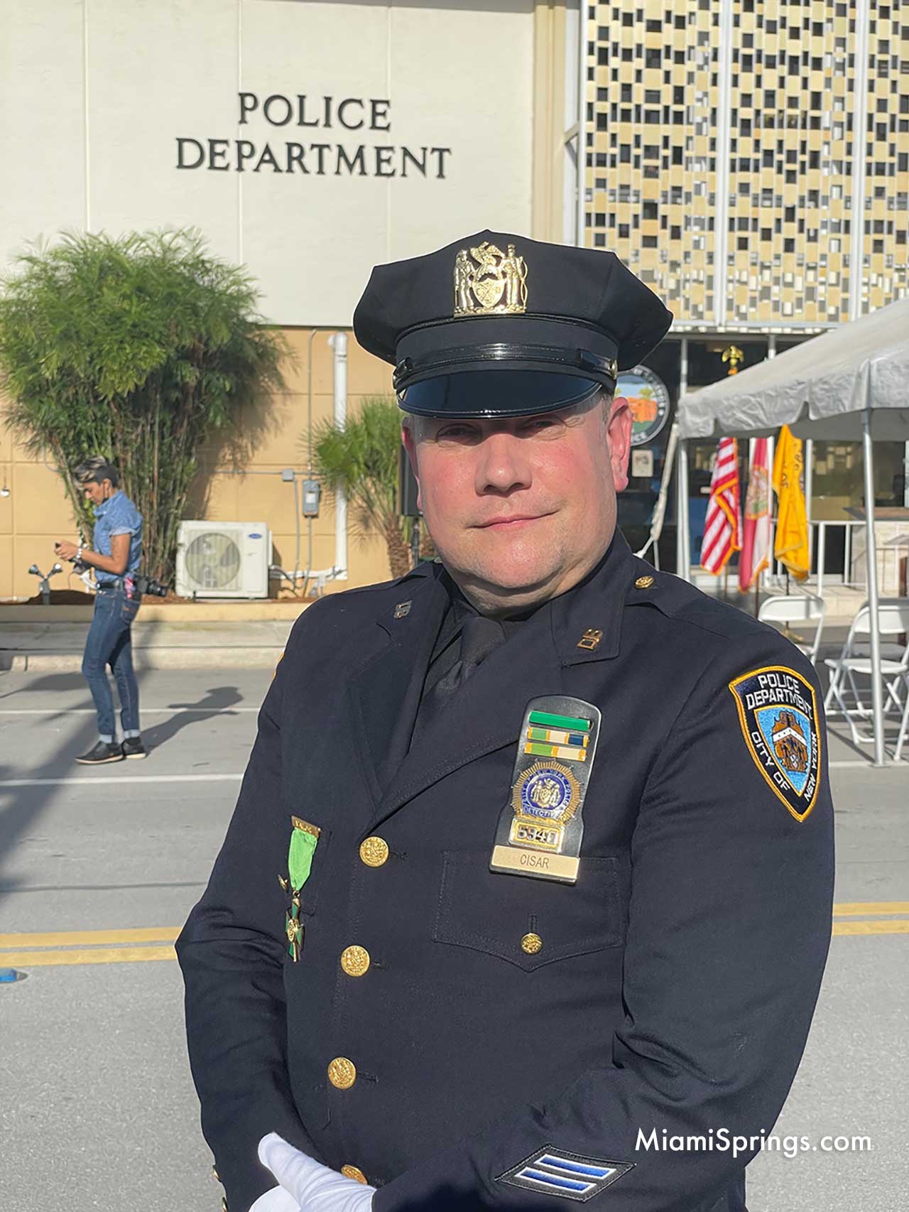 Medley Officer and 20 Year NYPD Veteran Danny Cisar