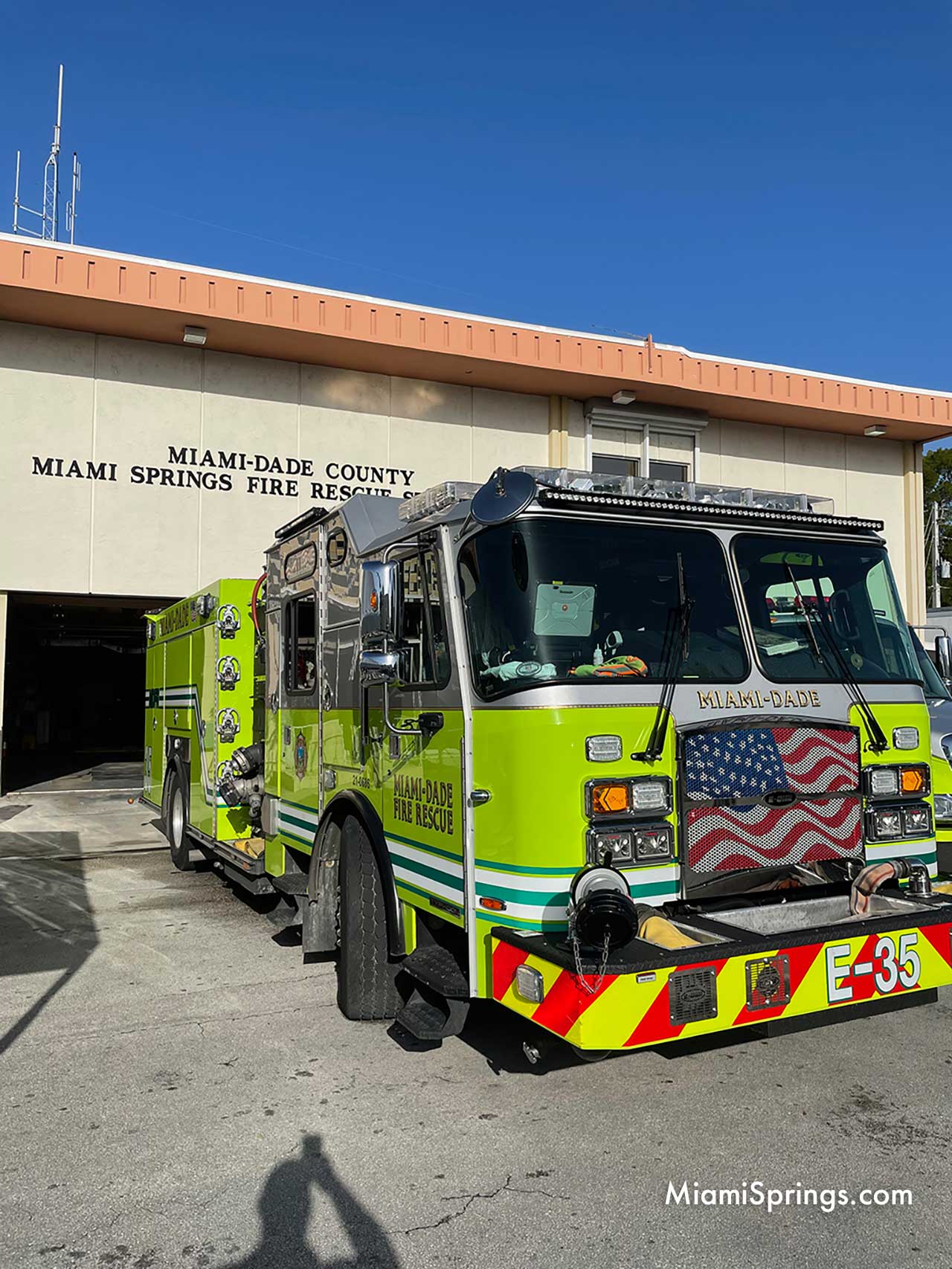Fire Truck from Miami-Dade Fire Station #35