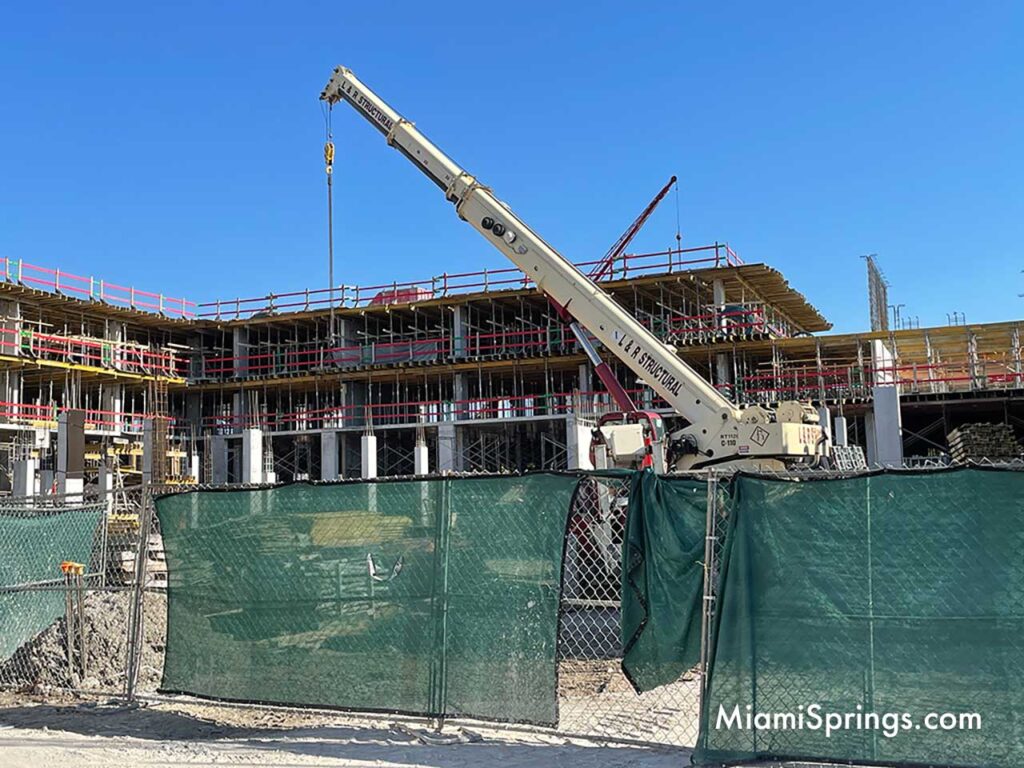 New Parking Garage at Canal Street Apartment Complex