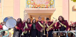 Thanksgiving Day Festivities at Miami Springs Elementary Miami Springs Senior High Marching Band at Miami Springs Elementary - Photo Courtesy MSSH Social Media