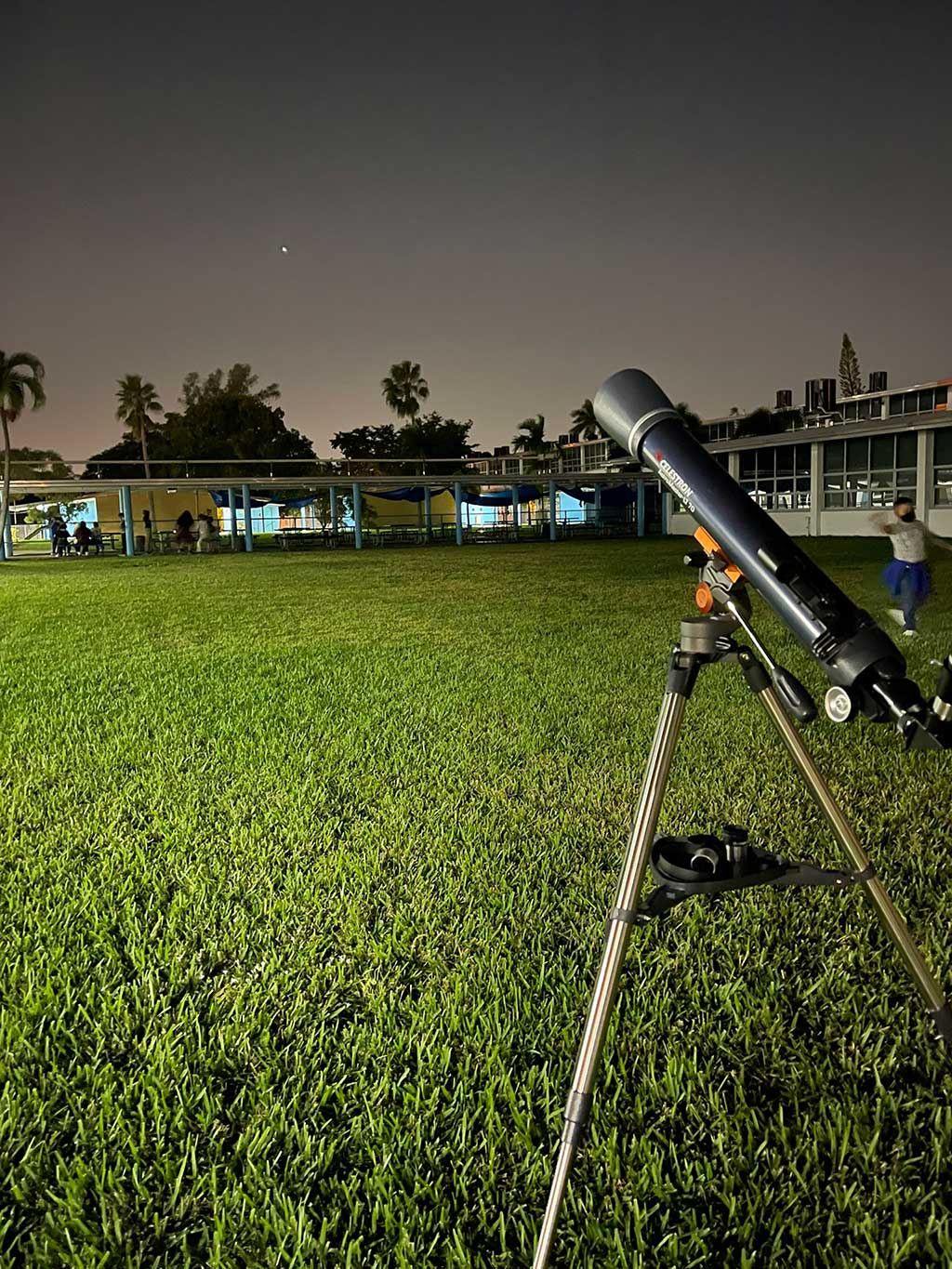 Astronomy Night at Miami Springs Middle School - Photo Courtesy @MisterEGonzalez