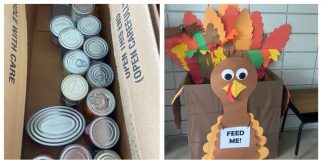 Thanksgiving Celebration at Springview Elementary Springview Elementary Thanksgiving Food Drive