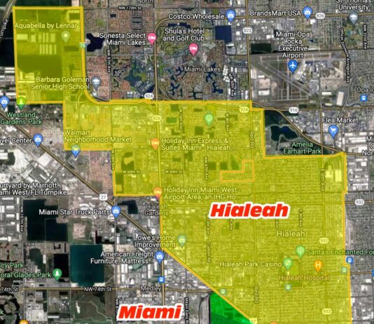 Recap: Sleepless in Miami Springs Hialeah Miami Springs Map showing sound from Concert
