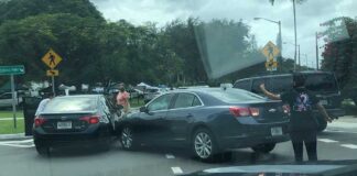 Accidents Nearly Doubled on the Circle Last Year Accident at the Circle in Miami Springs