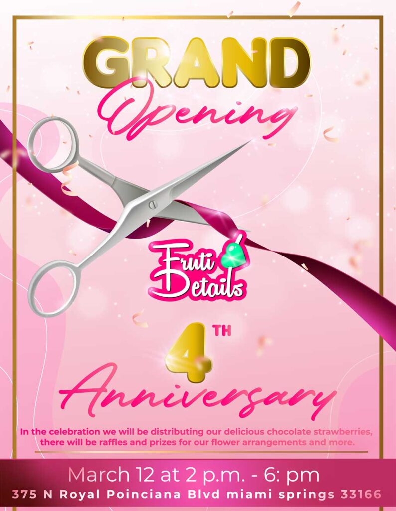 Fruti Details Grand Opening Celebration