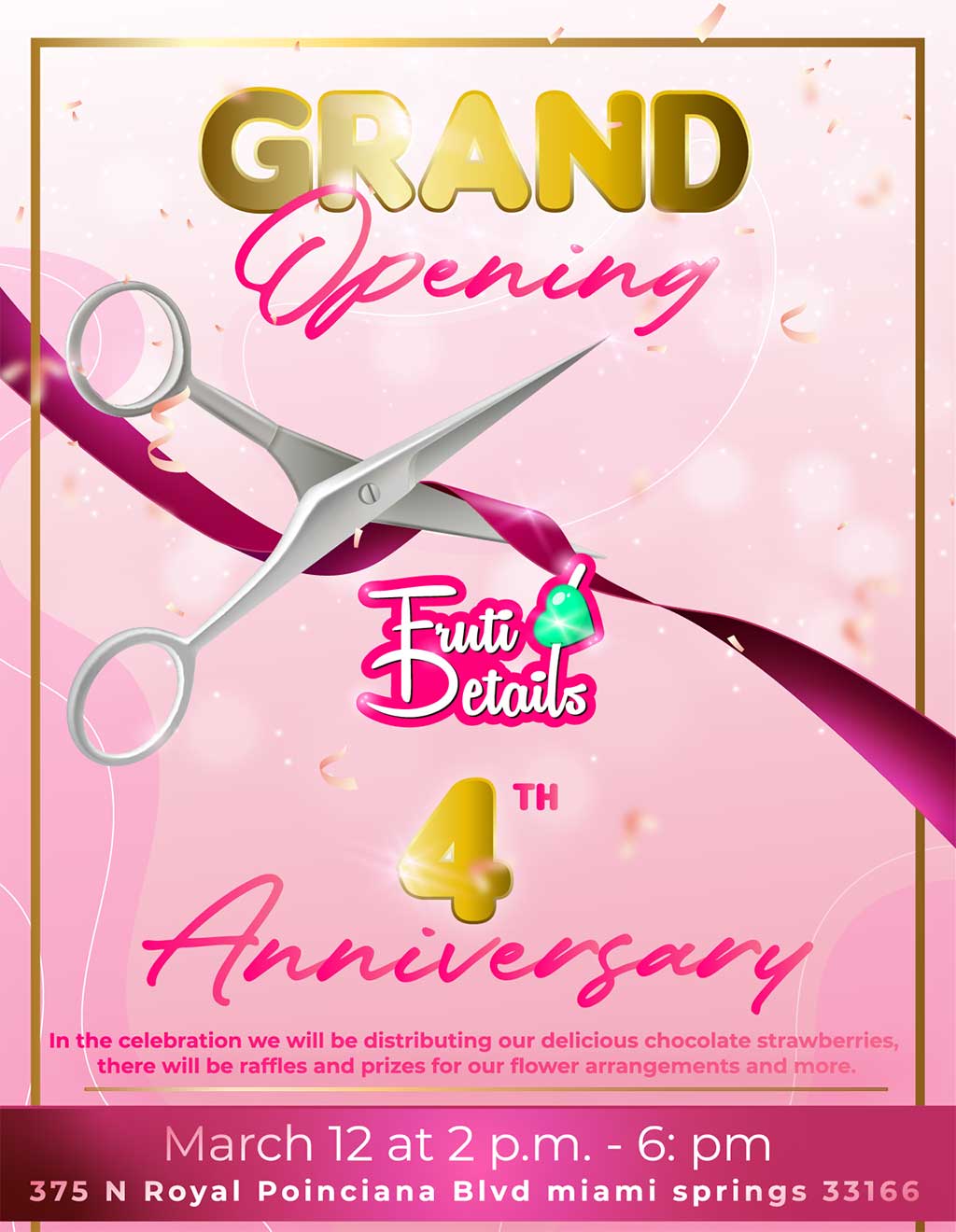 Fruti Details Grand Opening Celebration