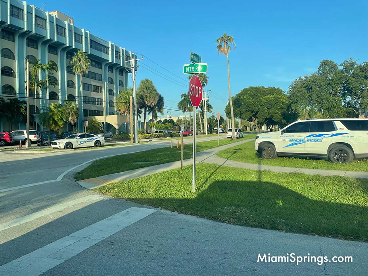 Miami Springs Police Respond to call from 36 Street Hotel