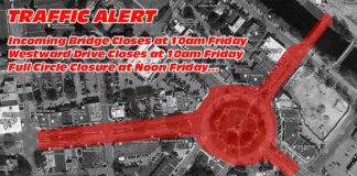 Traffic Alert:  River Cities Festival Street Closures River Cities Festival Traffic Closures