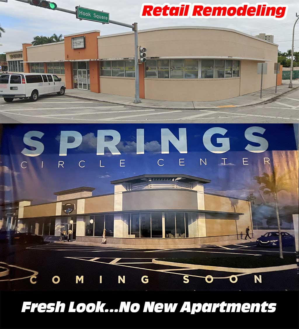 Springs Circle Center Retail Remodeling
