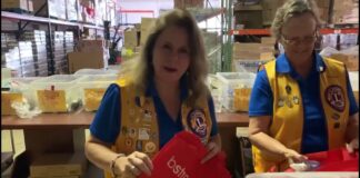 Miami Springs Lions Club Creates Crisis Kits for Ukrainian Families