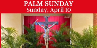 Holy Week Starts Sunday Palm Sunday