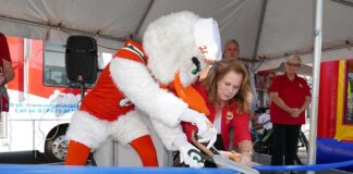 Community Health and Wellness Fair a Huge Hit Sebastian the Ibis at the Ribbon Cutting Ceremony for the 6th Annual Community Health and Wellness Fair at the Miami Springs Woman's Club (photo credit Miami Springs Womans Club)